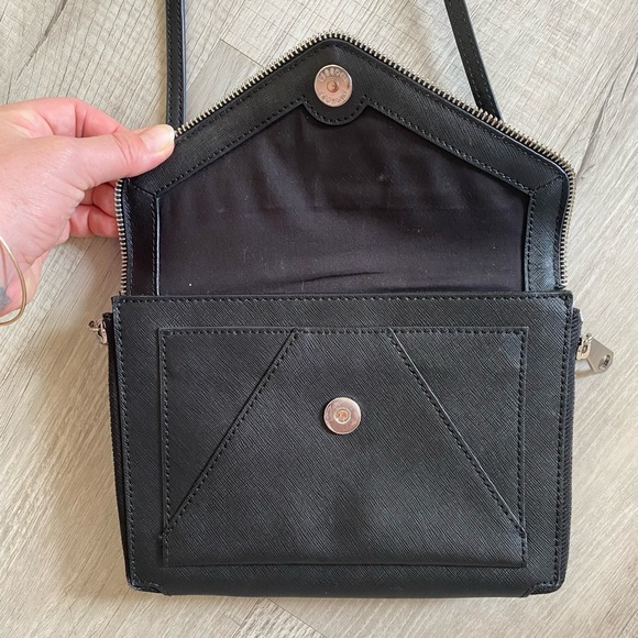 Rebecca Minkoff Black Marloe Crossbody Bag - Picture 3 of 8
